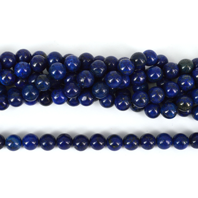 Lapis Dyed Polished Round 10mm NOT COLOUR FAST