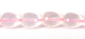 Rose Quartz Faceted Teardrop 18x13mm PAIR-beads incl pearls-Beadthemup