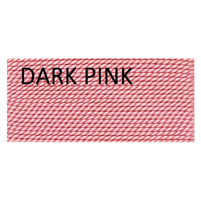 Griffin Silk thread Dark Pink 2m+needle