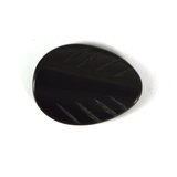 Black Agate Carve Leaf bead 20x15mm EACH-beads incl pearls-Beadthemup