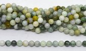 Jadeite Polished Round 10mm beads per strand 39-beads incl pearls-Beadthemup
