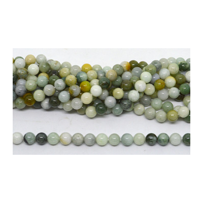 Jadeite Polished Round 10mm beads per strand 39