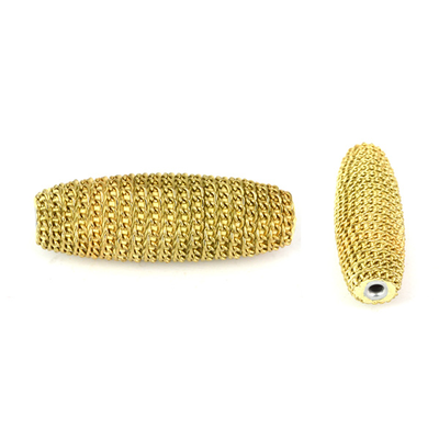Kashmiri 65mm bead Gold