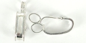 Sterling Silver Bail interchangable 7x21mm-findings-Beadthemup