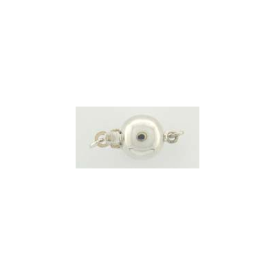 Sterling Silver Clasp round 7mm