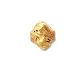 14k Gold filled bead Twist 10x8.7mm 2 pack-findings-Beadthemup
