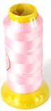 Light Pink Polyester knotting thread 4 size-stringing-Beadthemup