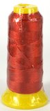 Red Polyester knotting thread 4 sizes-stringing-Beadthemup