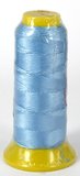 Baby Blue Polyester knotting thrd 4 size-stringing-Beadthemup