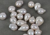 Fresh Water Pearl Teardrop shape 14+mm EACH-beads incl pearls-Beadthemup