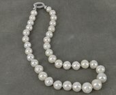 45cm Sterling Silver  & Fresh Water Edison 10-16mm Pearl nec-jewellery-Beadthemup