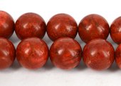 Sponge Coral 18mm Round beads per strand 22 Beads-beads incl pearls-Beadthemup