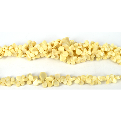 Coral Natural T/drill Teardrop grad beads per strand 94 Bead