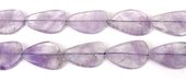 Amethyst Free Form Flat Nugget app 35x25mm EACH bead-beads incl pearls-Beadthemup