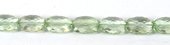 Green Amethyst Faceted cushion app 14x10mm EACH-beads incl pearls-Beadthemup