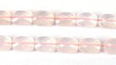 Rose Quartz Faceted Rect 12x16mm EACH-beads incl pearls-Beadthemup