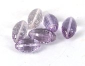 Pink amethyst Laser Cut olive app 17x9mm EACH bead-beads incl pearls-Beadthemup