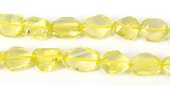 Lemon Quartz Faceted Nugget app 18x14mm EACH-beads incl pearls-Beadthemup