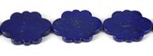 Lapis Cloud shape 34x25mm EACH bead-beads incl pearls-Beadthemup