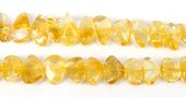 Citrine Polished C/Drill nugget app 14x22mm EACH bead-beads incl pearls-Beadthemup