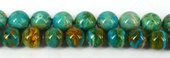 Peruvian AA Blue opal Polished round 14/15mm EACH bead-beads incl pearls-Beadthemup