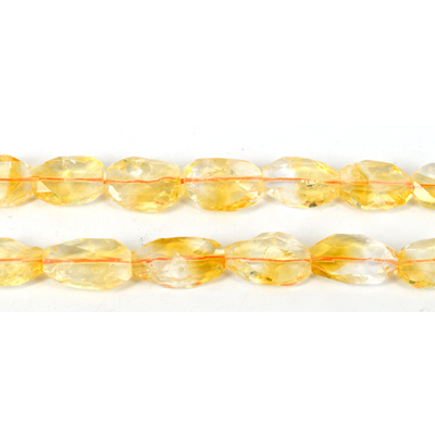 Citrine Faceted Nugget app 20mm EACH