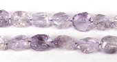 Amethyst Faceted Nugget app 22 mm EACH-beads incl pearls-Beadthemup