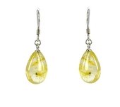 Rutile Quartz Sterling Silver Polished Earring stone-jewellery-Beadthemup