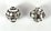 Silver Plate Copper Bead Round 12mm 2 pack