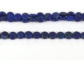 Lapis Matt flat round 10mm EACH bead-beads incl pearls-Beadthemup