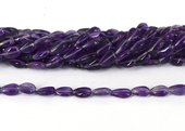 Amethyst polished mani approx 7x6mm strand app 32 beads-beads incl pearls-Beadthemup