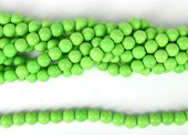 Howlite Dyed Green lime Round 10mm strand 42 beads-beads incl pearls-Beadthemup