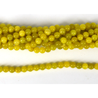 Korean Jade Polished Round 6mm Strand 64 beads per strand