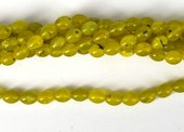 Korean Jade Polished Olive 8x10mm Strand 39 beads-jade-Beadthemup