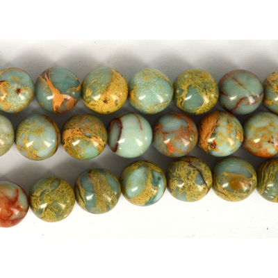 African Blue Opal Polished round 14mm EACH BEAD
