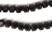 Onyx 12mm 12 sided Cube strand 34 beads-beads incl pearls-Beadthemup