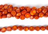 Coral Orange Nugget approx 14x12mm Strand 28 beads-beads incl pearls-Beadthemup