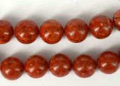 Sponge Coral 20mm Round beads per strand 21 Beads-beads incl pearls-Beadthemup