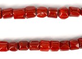 Coral Red Nugget 15x13mm strand 27 beads-beads incl pearls-Beadthemup