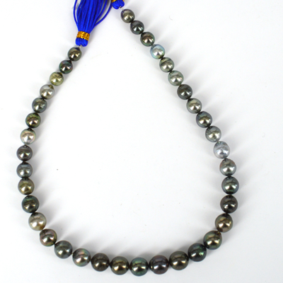 Tahitian Pearl Baroque 9-12mm Strand 37 beads