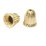 14k Gold filled corrurgated bell cap 12x12mm EACH