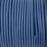 Faux Suede 3mm Tanzanite Blue per Meter-stringing-Beadthemup