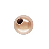 14k ROSE Gold Filled Bead Round 2mm 50 pack-findings-Beadthemup