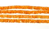 Citrine Fac.Side drill nugget 10x6mm str 105 beads-beads incl pearls-Beadthemup