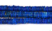 Lapis Pol.Disc 8mm str 195 beads-beads incl pearls-Beadthemup