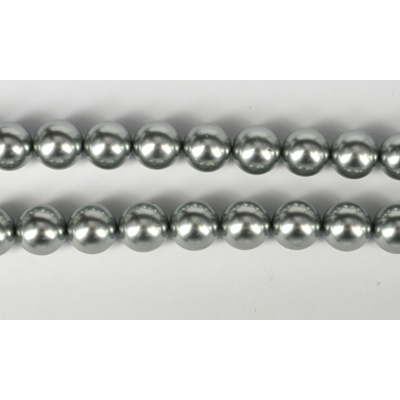Shell Based Pearl Silver Round 14mm str 29 beads