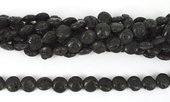 Lava Coin 12mm Str 34 beads-beads incl pearls-Beadthemup