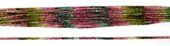 Tourmaline watermelon Fac.Rondel 3x2.5mm str 170 beads-beads incl pearls-Beadthemup
