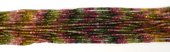 Tourmaline watermelon Fac.Rondel 4x2.5mm str 160 beads-beads incl pearls-Beadthemup