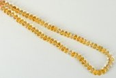 Citrine Pol.Rondel 8x5mm str 68 beads-beads incl pearls-Beadthemup